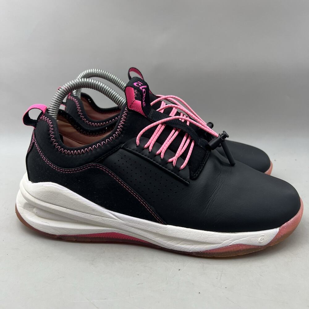 Clove Aeros Nursing Shoes Women Size 8.5 Black Pink Comfort Work Cushion Sneaker